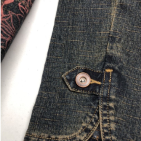 LIKE NEW WALLIS DENIM JEAN JACKET US12 ⭐️ - Picture 6 of 16